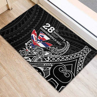 Hawaii November 28th Is My Independence Day Rubber Doormat