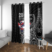 Hawaii November 28th Is My Independence Day Window Curtain