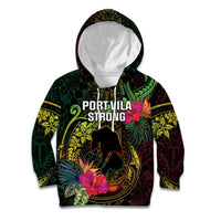 Vanuatu Kid Hoodie Be Strong Pray For Port Vila