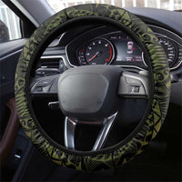 Vanuatu Steering Wheel Cover Be Strong Pray For Port Vila LT05 - Polynesian Pride