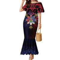 Haiti Philippines Mermaid Dress Haitian Coat Of Arms With Filipino Sun