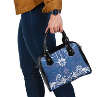 Wikin te Taetae ni Kiribati Shoulder Handbag Pacific Tapa Pattern LT05 - Polynesian Pride