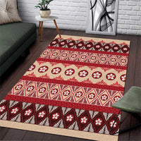 Tonga Language Week Area Rug Lea Faka-Tonga Everyday - Polynesian Pride