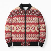 Tonga Language Week Bomber Puffer Jacket Lea Faka-Tonga Everyday - Polynesian Pride