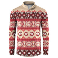 Tonga Language Week Button Sweatshirt Lea Faka-Tonga Everyday - Polynesian Pride