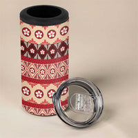 Tonga Language Week 4 in 1 Can Cooler Tumbler Lea Faka-Tonga Everyday - Polynesian Pride