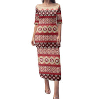 Tonga Language Week Family Matching Puletasi and Hawaiian Shirt Lea Faka-Tonga Everyday - Polynesian Pride