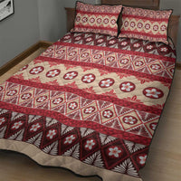 Tonga Language Week Quilt Bed Set Lea Faka-Tonga Everyday - Polynesian Pride