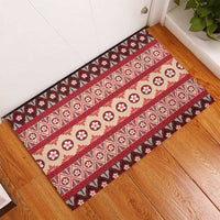 Tonga Language Week Rubber Doormat Lea Faka-Tonga Everyday - Polynesian Pride