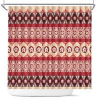Tonga Language Week Shower Curtain Lea Faka-Tonga Everyday - Polynesian Pride