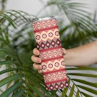 Tonga Language Week Skinny Tumbler Lea Faka-Tonga Everyday - Polynesian Pride