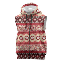 Tonga Language Week Sleeveless Zip Hoodie Lea Faka-Tonga Everyday - Polynesian Pride