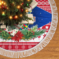 Philippines Christmas Tree Skirt Filipino Parol Maligayang Pasko LT05 - Polynesian Pride