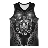 Aotearoa Toitu Te Tiriti Basketball Jersey Ka Mua Ka Muri