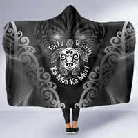 Aotearoa Toitu Te Tiriti Hooded Blanket Ka Mua Ka Muri