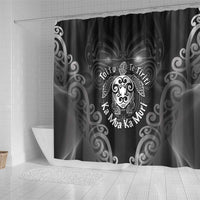 Aotearoa Toitu Te Tiriti Shower Curtain Ka Mua Ka Muri