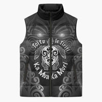 Aotearoa Toitu Te Tiriti Sleeveless Puffer Jacket Ka Mua Ka Muri