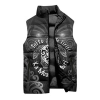 Aotearoa Toitu Te Tiriti Sleeveless Puffer Jacket Ka Mua Ka Muri