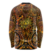 New Zealand Tamanuitera The Sun Long Sleeve Shirt Maori Pattern LT05 - Polynesian Pride