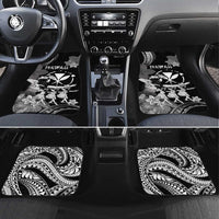 Hawaii Beautiful Hula Dancers Car Mats With Ipu Keke And Pahu Drum