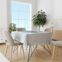 Hawaii Sugar Plantation Tablecloth With Hawaiian Tapa Pattern