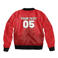 Custom Morocco Football 2026 Bomber Jacket Atlas Lions Breathtaking Victory Red Version