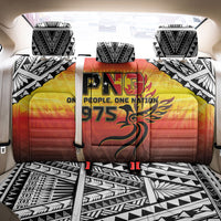 Papua New Guinea Independence Day Back Car Seat Cover One People One Nation One PNG LT05 - Polynesian Pride