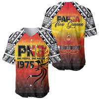 Papua New Guinea 50th Independence Day Baseball Jersey One People One Nation One PNG LT05 - Polynesian Pride