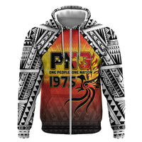 Papua New Guinea 50th Independence Day Hoodie One People One Nation One PNG LT05 - Polynesian Pride
