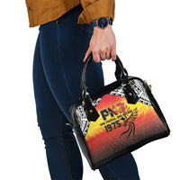 Papua New Guinea Independence Day Shoulder Handbag One People One Nation One PNG LT05 - Polynesian Pride