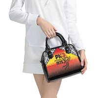 Papua New Guinea Independence Day Shoulder Handbag One People One Nation One PNG LT05 - Polynesian Pride
