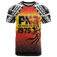 Papua New Guinea Independence Day T Shirt One People One Nation One PNG LT05 Yellow - Polynesian Pride