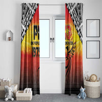 Papua New Guinea 49th Independence Day Window Curtain One People One Nation One PNG