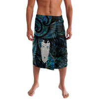 New Zealand Aotearoa Lavalava Maori Tane Te Waiora Paua Shell Glitter Turquoise