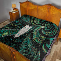 New Zealand Aotearoa Quilt Maori Tane Te Waiora Paua Shell Glitter Green