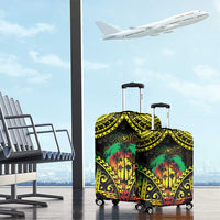 Aloha Tropical Palm Trees Luggage Cover Reggae Polynesian Pattern LT05 - Polynesian Pride