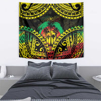 Aloha Tropical Palm Trees Tapestry Reggae Polynesian Pattern