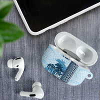 Fiji Regatta AirPods Case Palm Tree Tapa Pattern LT05 - Polynesian Pride
