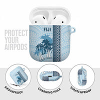 Fiji Regatta AirPods Case Palm Tree Tapa Pattern LT05 - Polynesian Pride