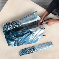 Fiji Regatta Umbrella Palm Tree Tapa Pattern - Polynesian Pride