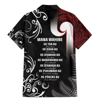 New Zealand Aotearoa Mana Wahine Family Matching Mermaid Dress and Hawaiian Shirt
