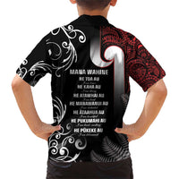 New Zealand Aotearoa Mana Wahine Family Matching Short Sleeve Bodycon Dress and Hawaiian Shirt LT05 - Polynesian Pride