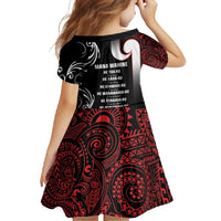 New Zealand Aotearoa Mana Wahine Family Matching Tank Maxi Dress and Hawaiian Shirt LT05 - Polynesian Pride