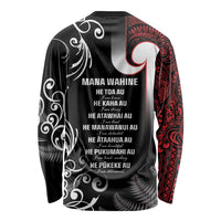 New Zealand Aotearoa Mana Wahine Long Sleeve Shirt LT05 - Polynesian Pride