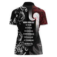 New Zealand Aotearoa Mana Wahine Women Polo Shirt LT05 - Polynesian Pride