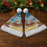 Guam Christmas Santa Hat Felis Pasgua Chilling Santa - Polynesian Pride