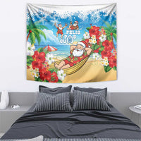 Guam Christmas Tapestry Felis Pasgua Chilling Santa LT05 - Polynesian Pride