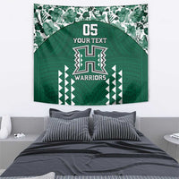 Custom Hawaii Football Tapestry Rainbow Warriors Tropical Vibes LT05 - Polynesian Pride