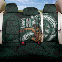 Hawaii Ikaika Warrior Football Back Car Seat Cover Polynesian Tribal Tattoo - Polynesian Pride