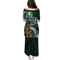 Hawaii Ikaika Warrior Football Puletasi Polynesian Tribal Tattoo LT05 - Polynesian Pride